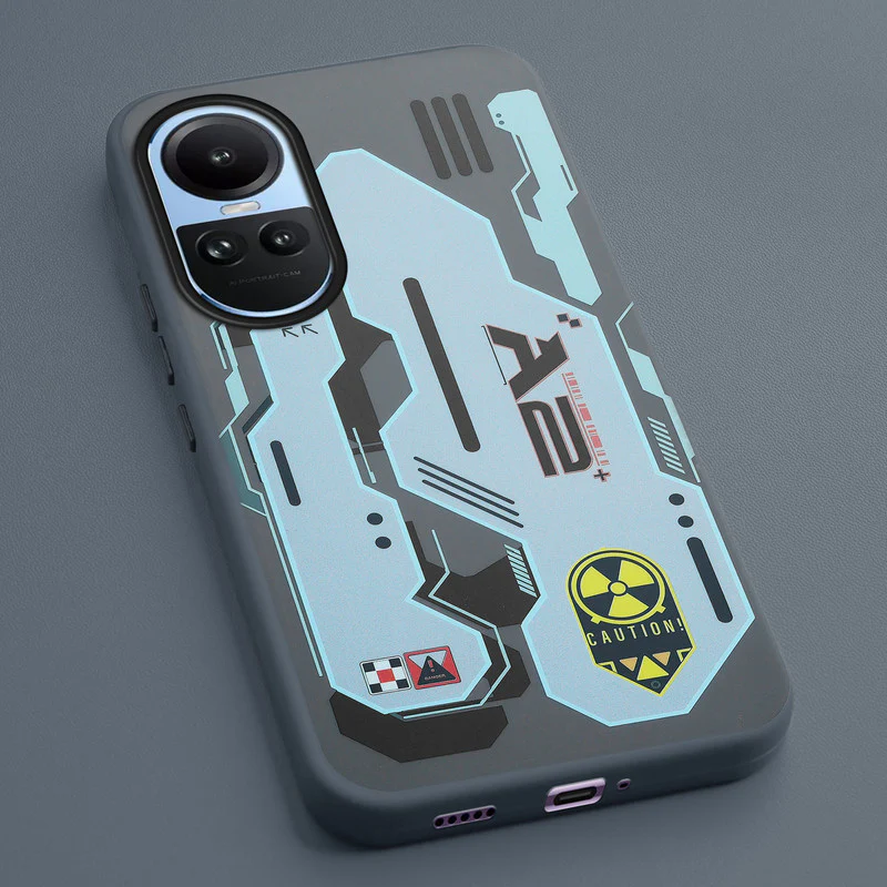 Circuit Printed Hard Back Cover Case For Oppo Reno 10 5G - Image 5