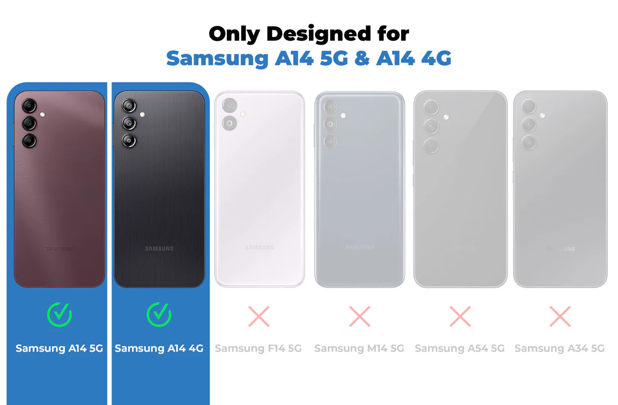 Circuit Printed Hard Back Cover Case For Samsung A14 5G - Image 32