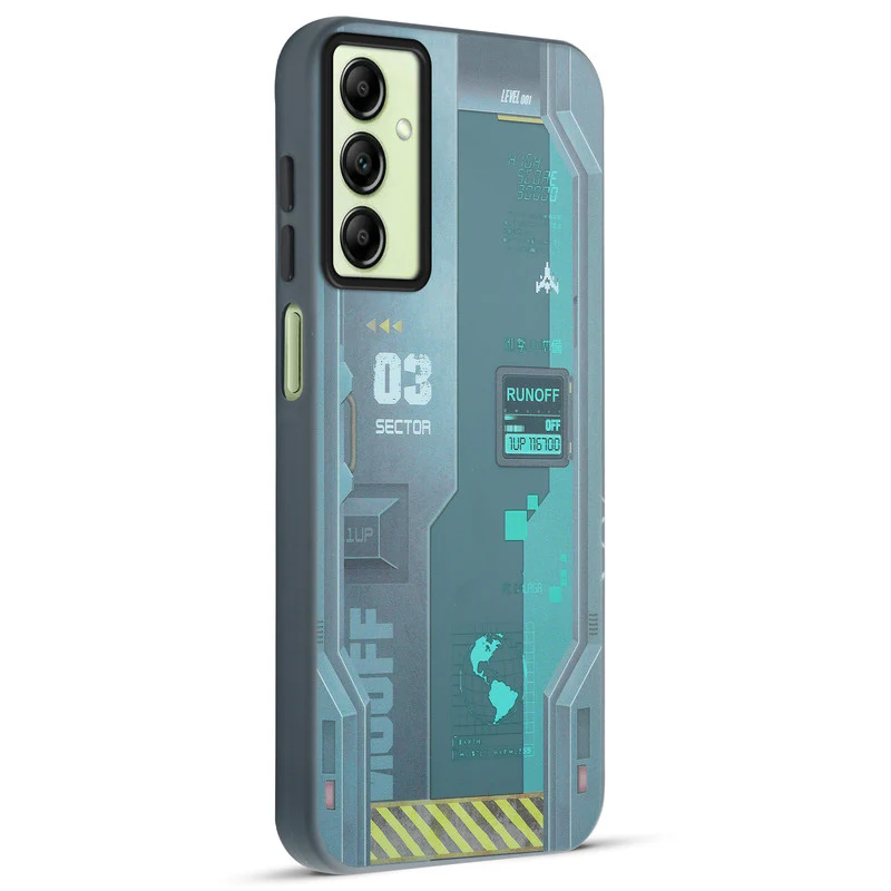 Circuit Printed Hard Back Cover Case For Samsung A14 5G - Image 33