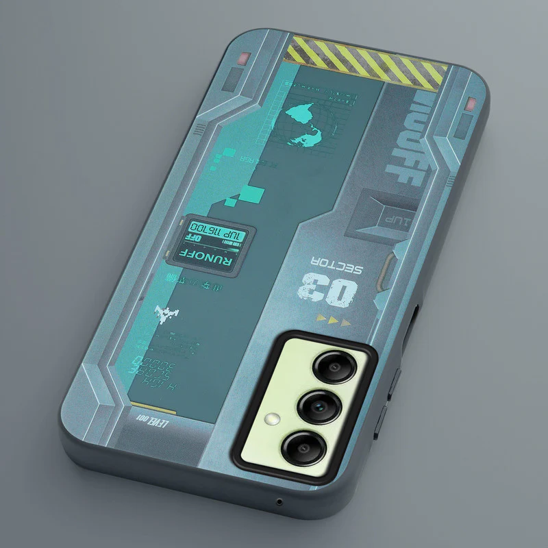 Circuit Printed Hard Back Cover Case For Samsung A14 5G - Image 36