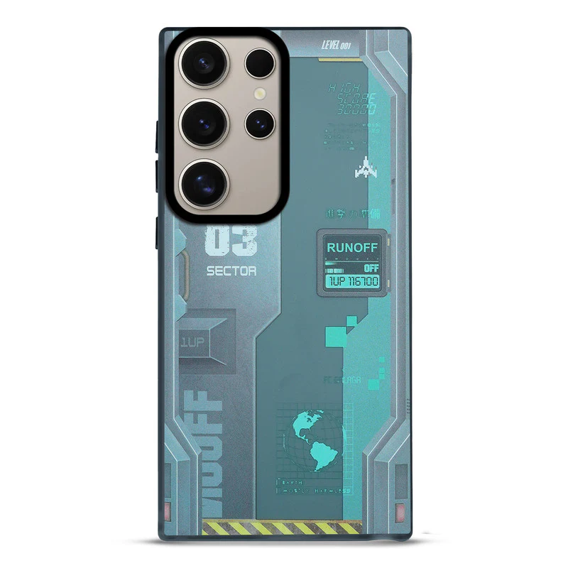 Circuit Printed Hard Back Cover Case For Samsung S24 Ultra 5G - Image 7
