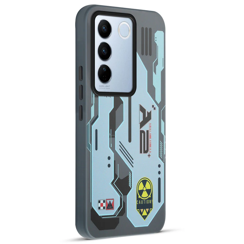 Circuit Printed Hard Back Cover Case For Vivo V27 5G - Image 9