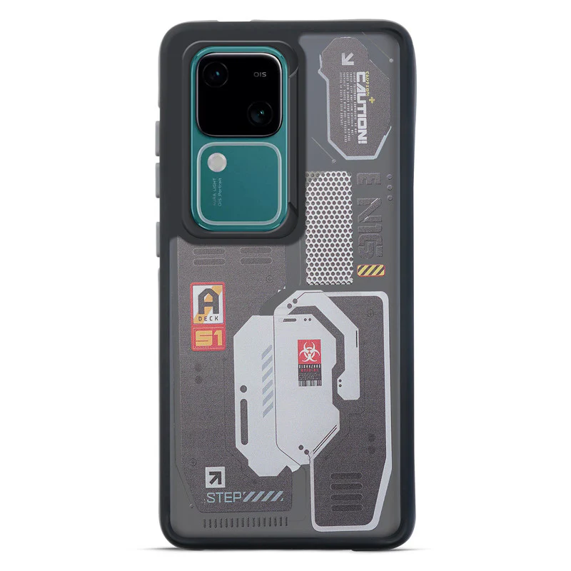 Circuit Printed Hard Back Cover Case For Vivo V30 5G - Image 8