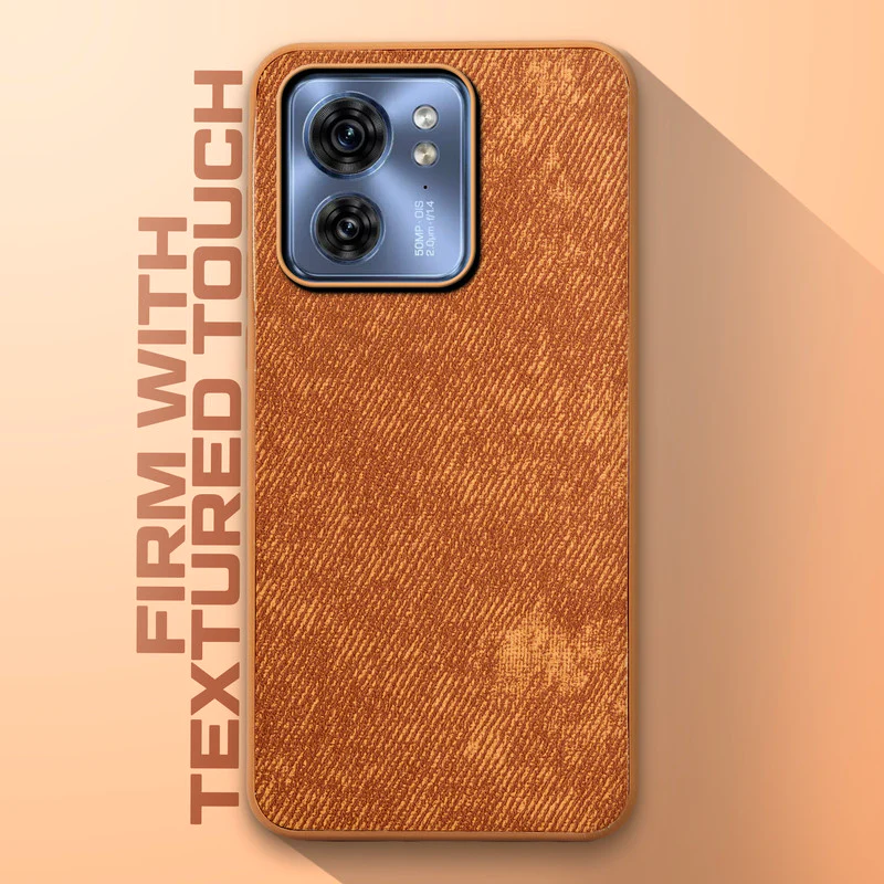 Denim Jeans Cloth Back Cover Case for Motorola Moto Edge 40 5G - Image 35