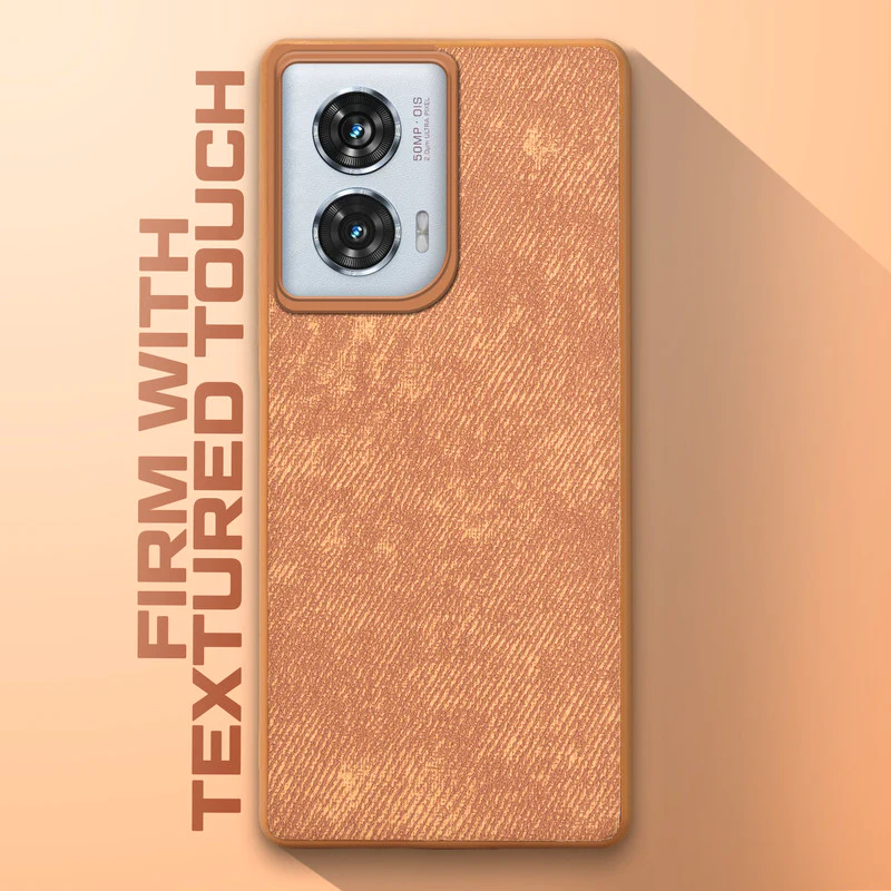 Denim Jeans Cloth Back Cover Case for Motorola Moto Edge 50 Fusion 5G - Image 35