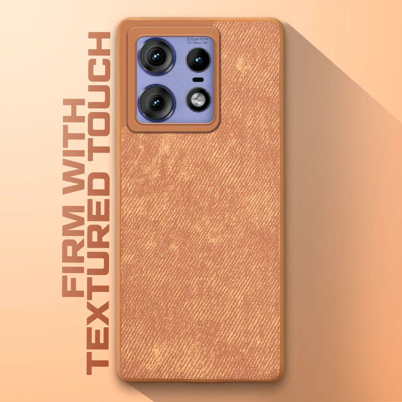 Denim Jeans Cloth Back Cover Case for Motorola Moto Edge 50 Pro 5G - Image 35