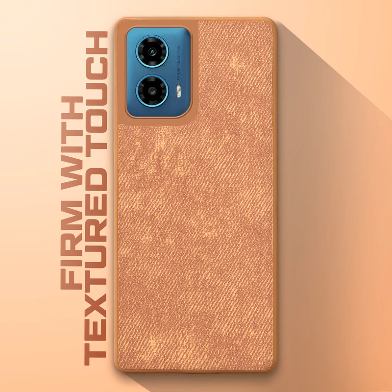 Denim Jeans Cloth Back Cover Case for Motorola Moto G34 5G - Image 29