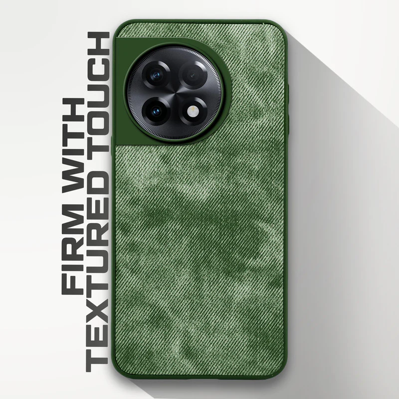 Denim Jeans Cloth Back Cover Case for OnePlus 11R 5G - Image 23