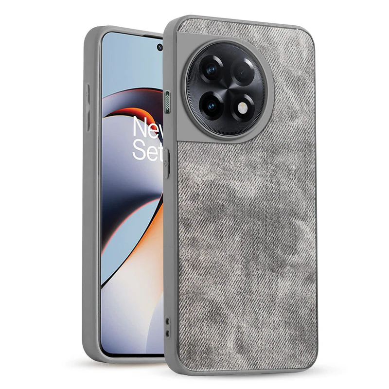 Denim Jeans Cloth Back Cover Case for OnePlus 11R 5G - Image 37