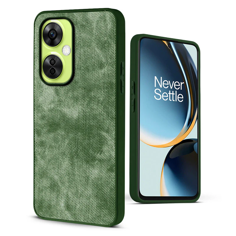Denim Jeans Cloth Back Cover Case for OnePlus Nord CE 3 Lite 5G - Image 24