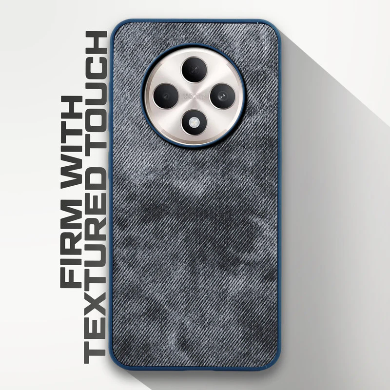 Denim Jeans Cloth Back Cover Case for Oppo F27 5G - Image 11