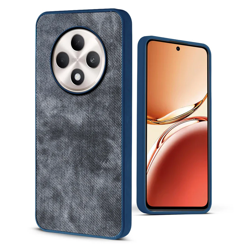 Denim Jeans Cloth Back Cover Case for Oppo F27 5G - Image 12