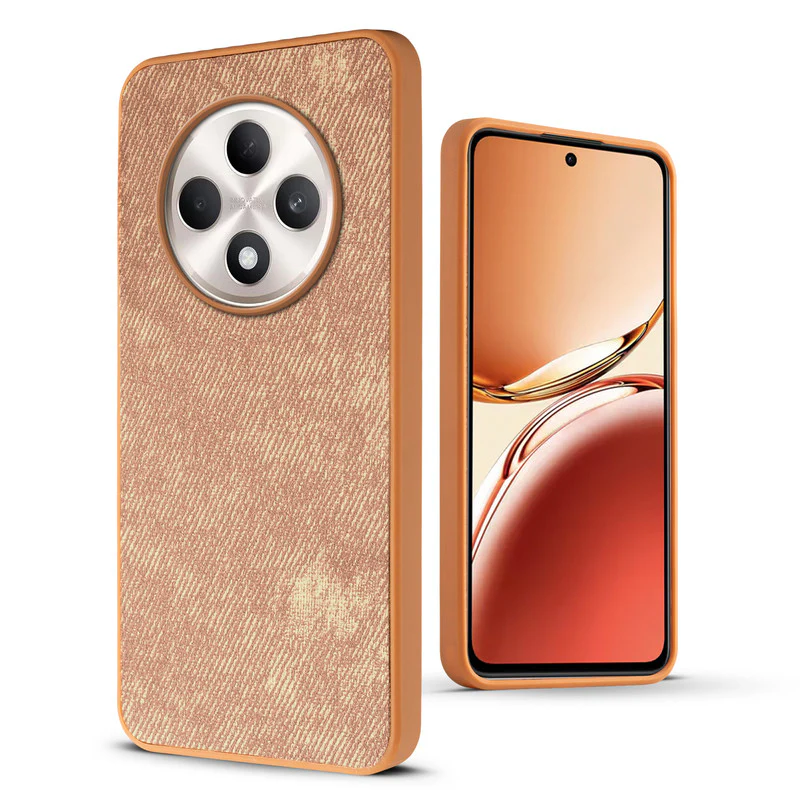 Denim Jeans Cloth Back Cover Case for Oppo F27 5G - Image 30