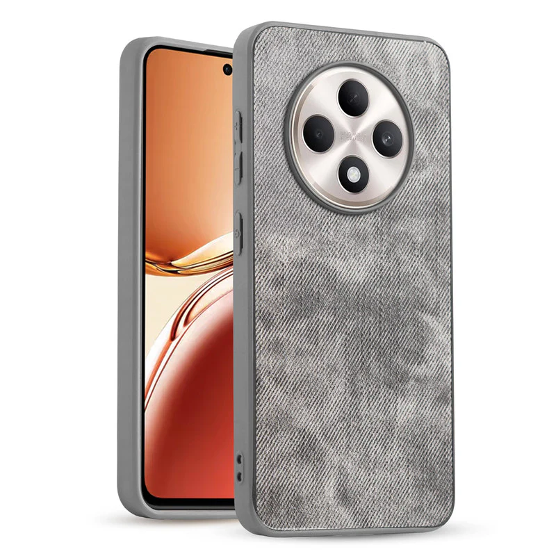 Denim Jeans Cloth Back Cover Case for Oppo F27 5G - Image 37