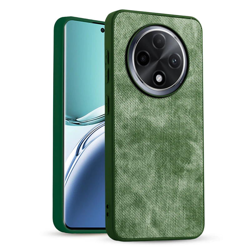 Denim Jeans Cloth Back Cover Case for Oppo F27 Pro Plus 5G - Image 13