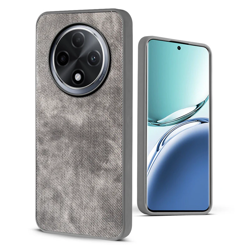 Denim Jeans Cloth Back Cover Case for Oppo F27 Pro Plus 5G - Image 36