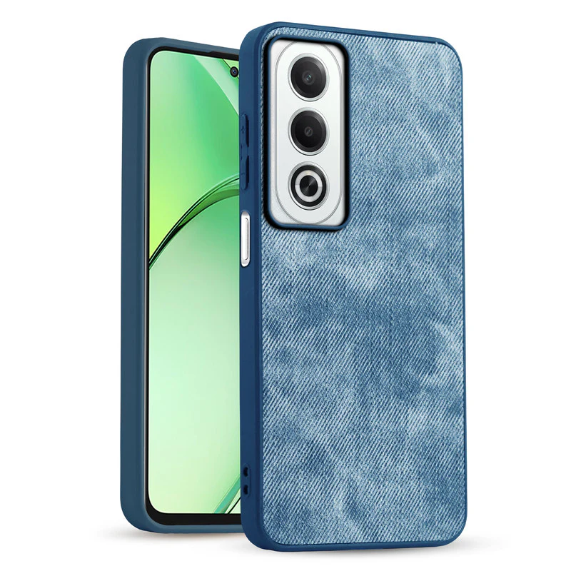 Denim Jeans Cloth Back Cover Case for Oppo K12x 5G - Image 13