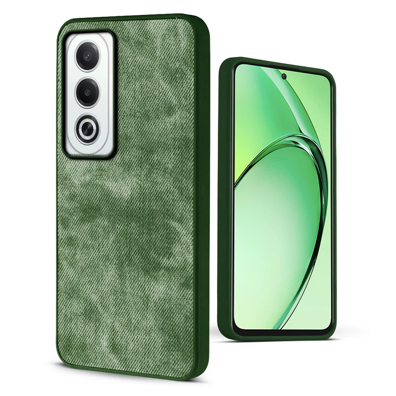 Denim Jeans Cloth Back Cover Case for Oppo K12x 5G - Image 24