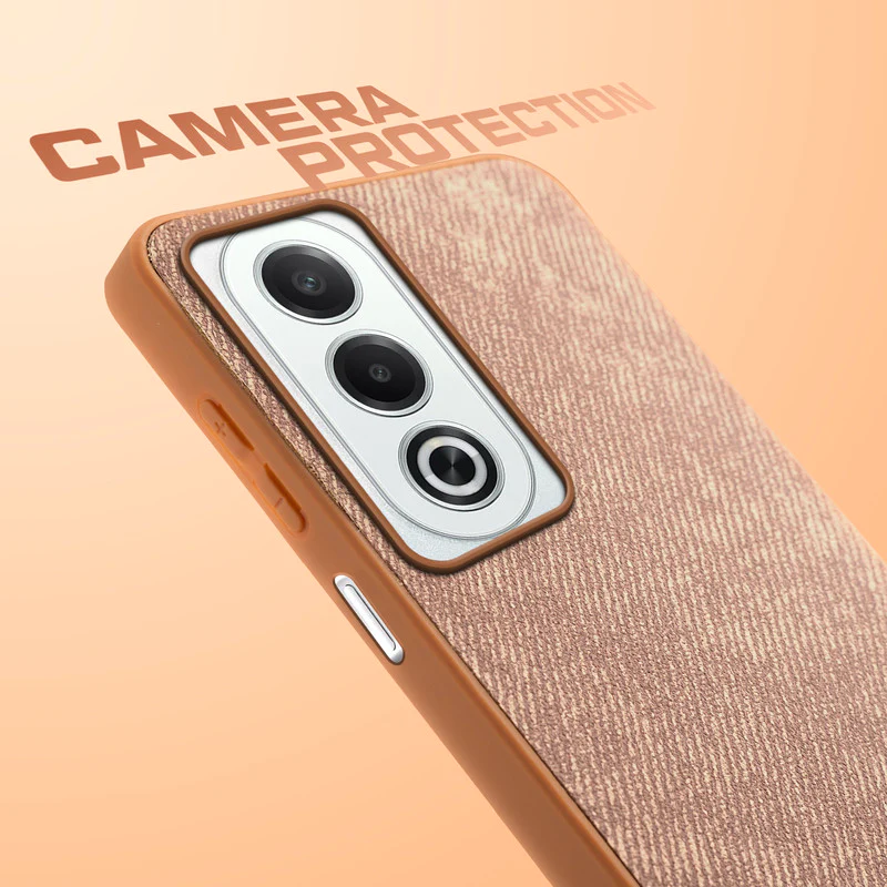 Denim Jeans Cloth Back Cover Case for Oppo K12x 5G - Image 28