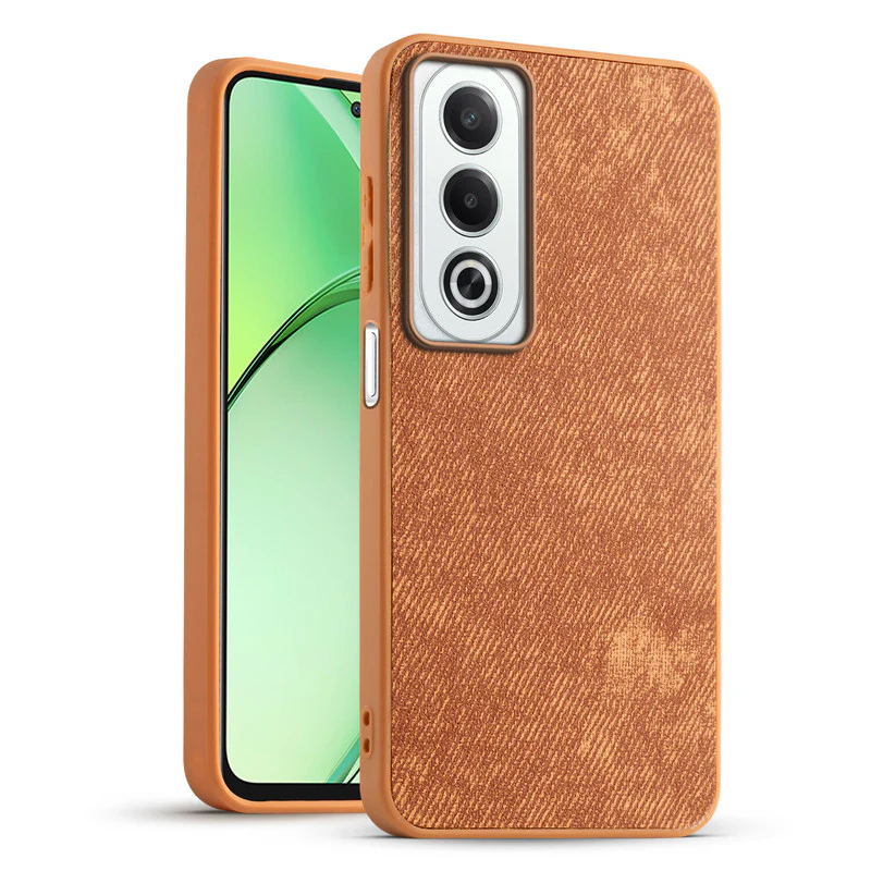 Denim Jeans Cloth Back Cover Case for Oppo K12x 5G - Image 31