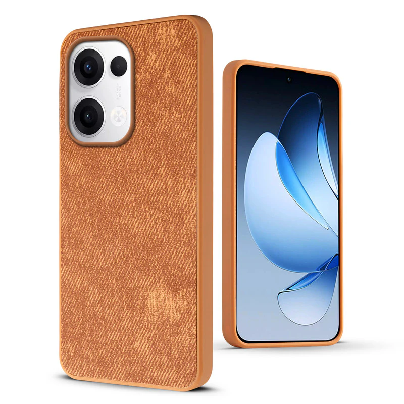 Denim Jeans Cloth Back Cover Case for Oppo Reno 13 5G - Image 24