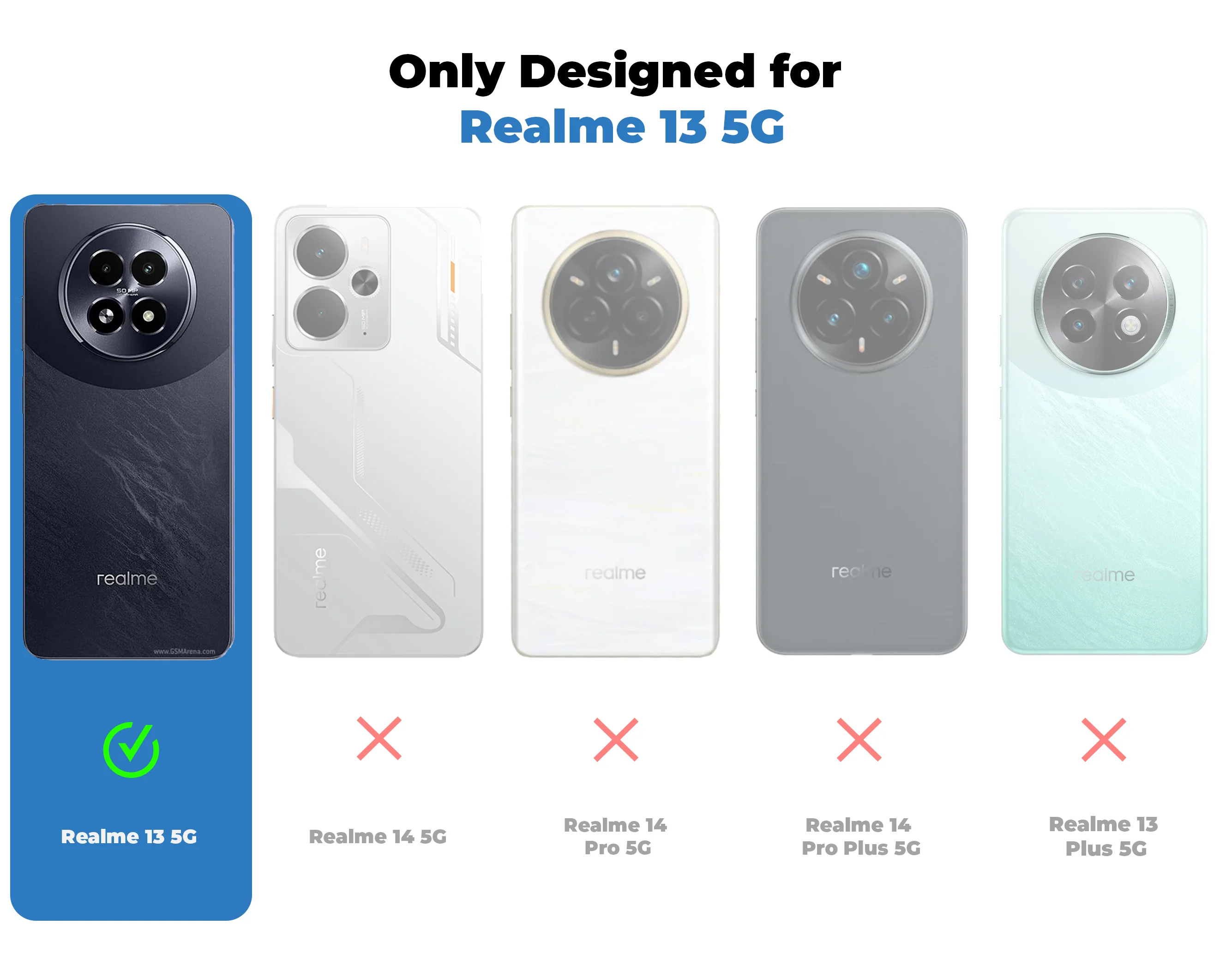 Denim Jeans Cloth Back Cover Case for Realme 13 5G - Image 20