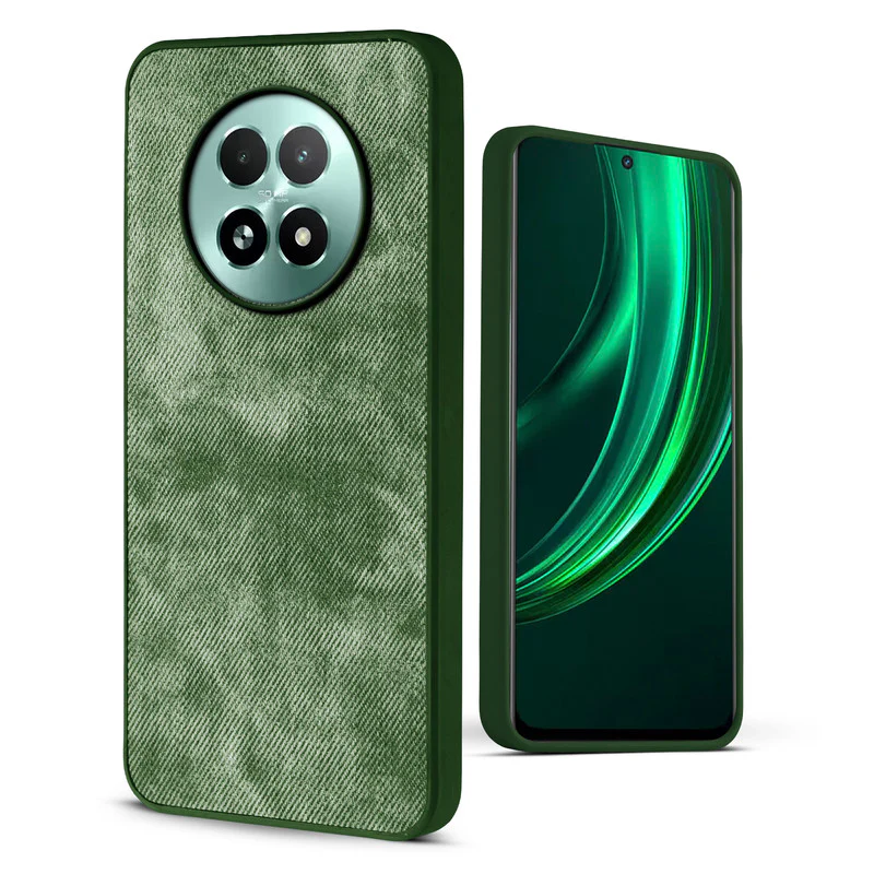 Denim Jeans Cloth Back Cover Case for Realme 13 5G - Image 24
