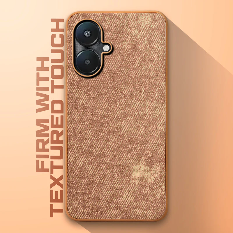 Denim Jeans Cloth Back Cover Case for Redmi 13C 5G - Image 29