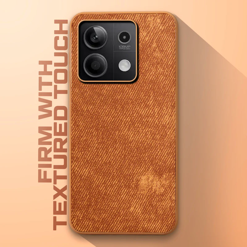 Denim Jeans Cloth Back Cover Case for Redmi Note 13 5G - Image 35