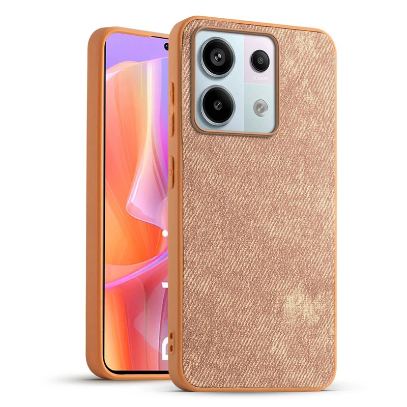 Denim Jeans Cloth Back Cover Case for Redmi Note 13 Pro 5G - Image 25