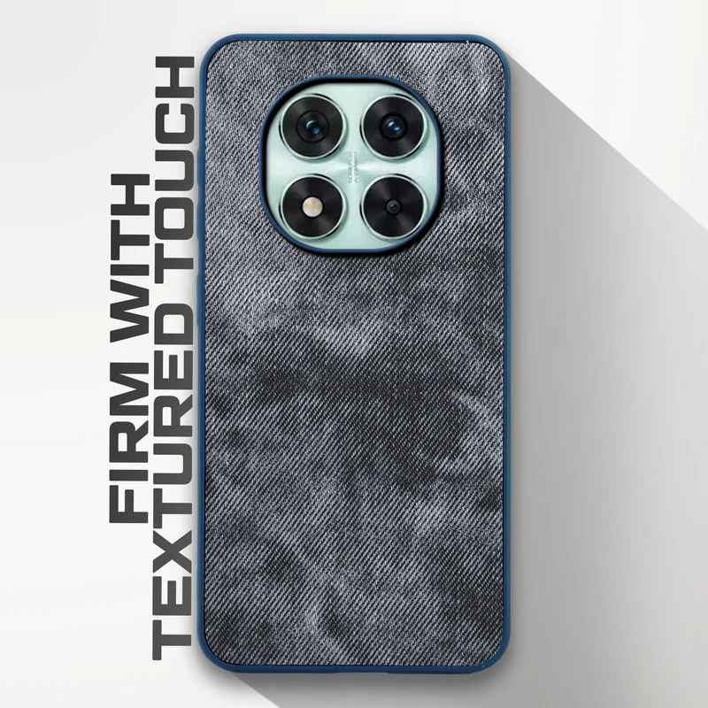 Denim Jeans Cloth Back Cover Case for Redmi Note 14 Pro 5G - Image 11