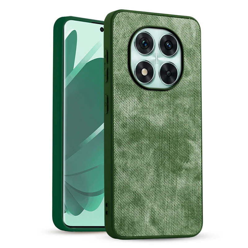 Denim Jeans Cloth Back Cover Case for Redmi Note 14 Pro 5G - Image 19