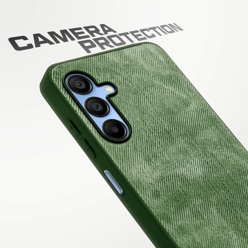 Denim Jeans Cloth Back Cover Case for Samsung A15 5G - Image 22
