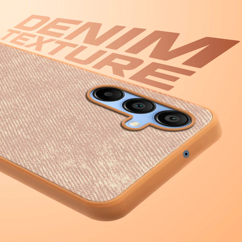 Denim Jeans Cloth Back Cover Case for Samsung A15 5G - Image 27