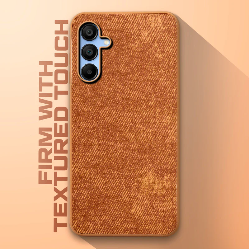 Denim Jeans Cloth Back Cover Case for Samsung A15 5G - Image 35