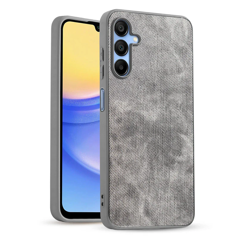 Denim Jeans Cloth Back Cover Case for Samsung A15 5G - Image 37