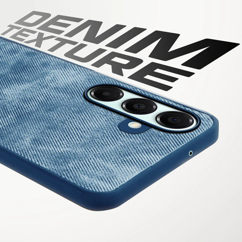Denim Jeans Cloth Back Cover Case for Samsung A16 5G - Image 15