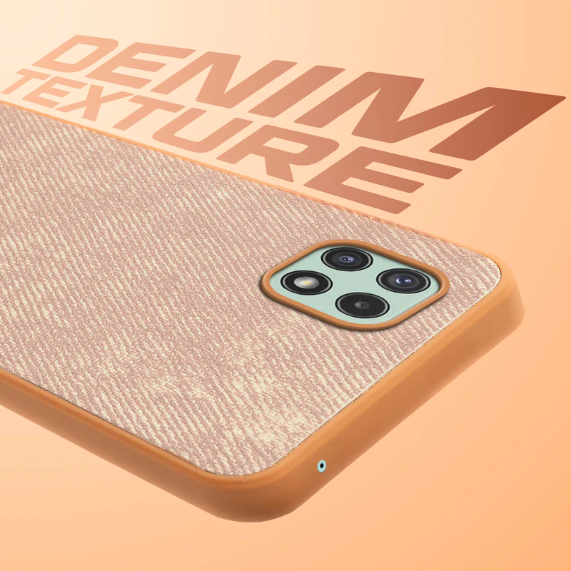 Denim Jeans Cloth Back Cover Case for Samsung A22 5G - Image 27