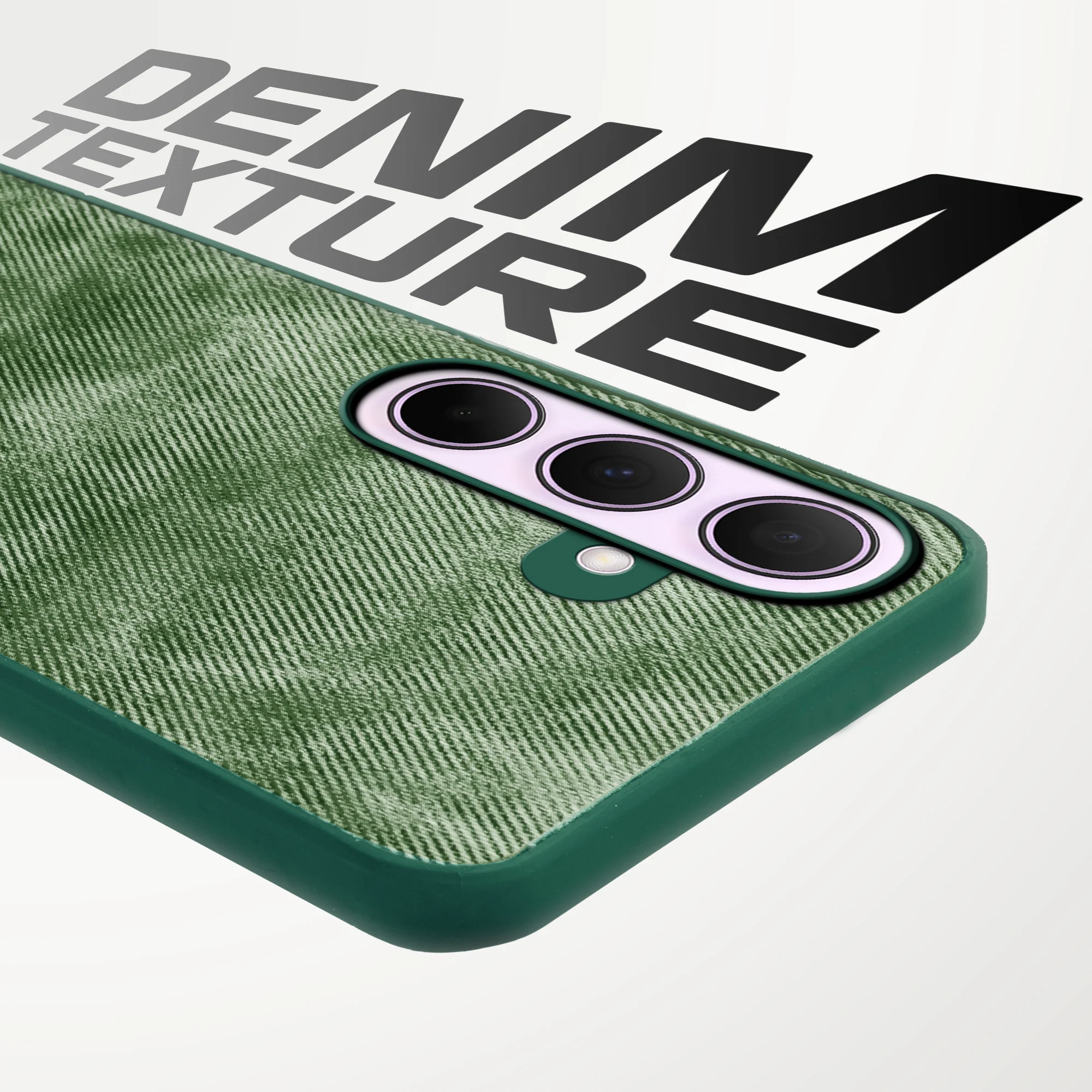 Denim Jeans Cloth Back Cover Case for Samsung A35 5G - Image 15