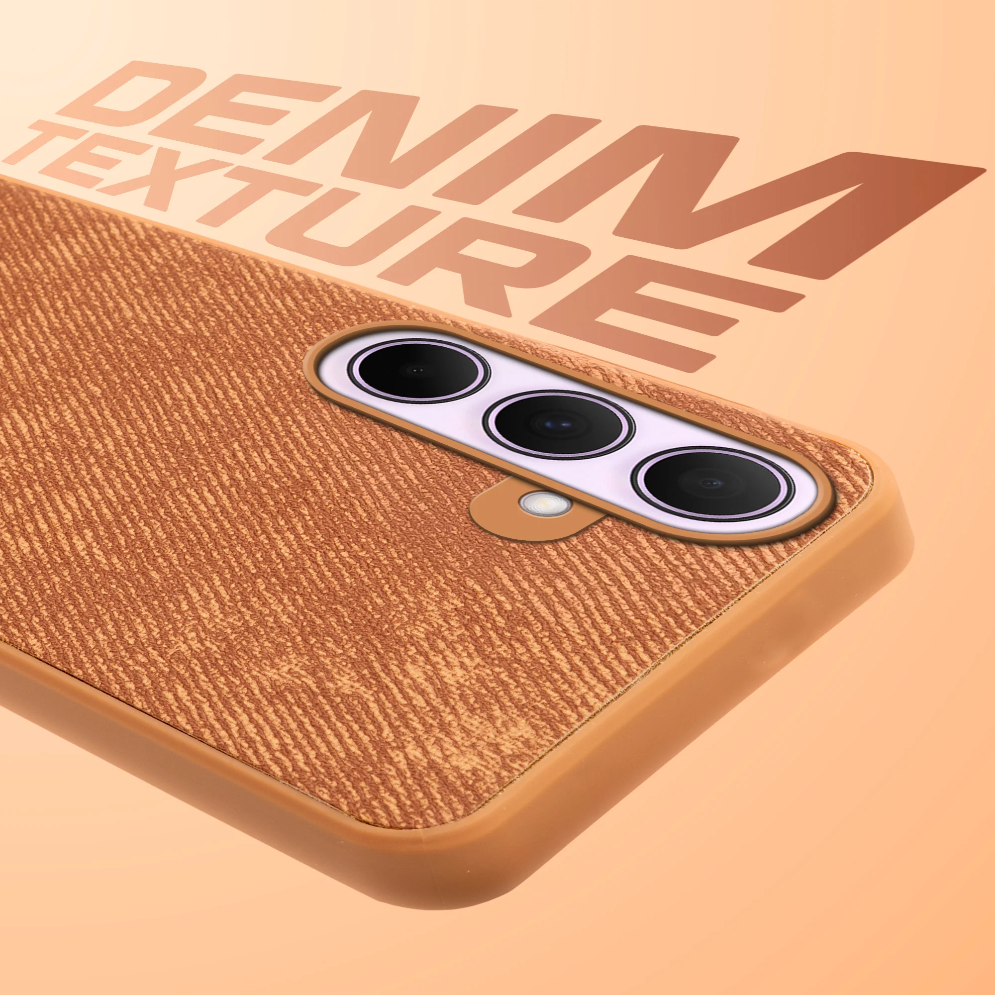 Denim Jeans Cloth Back Cover Case for Samsung A35 5G - Image 27