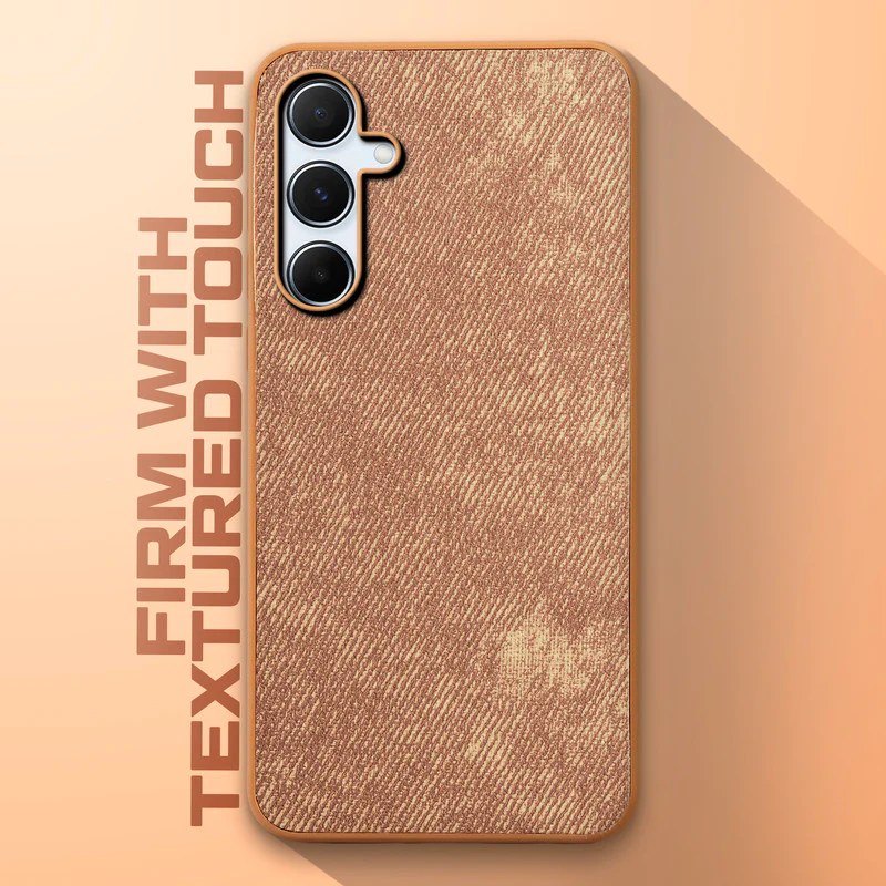Denim Jeans Cloth Back Cover Case for Samsung A55 5G - Image 22