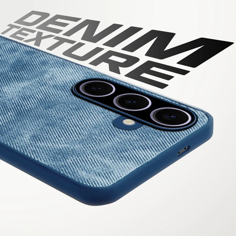 Denim Jeans Cloth Back Cover Case for Samsung A56 5G - Image 15