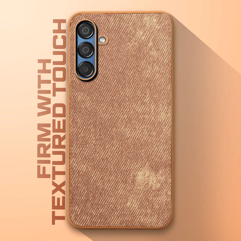 Denim Jeans Cloth Back Cover Case for Samsung M15 5G - Image 29