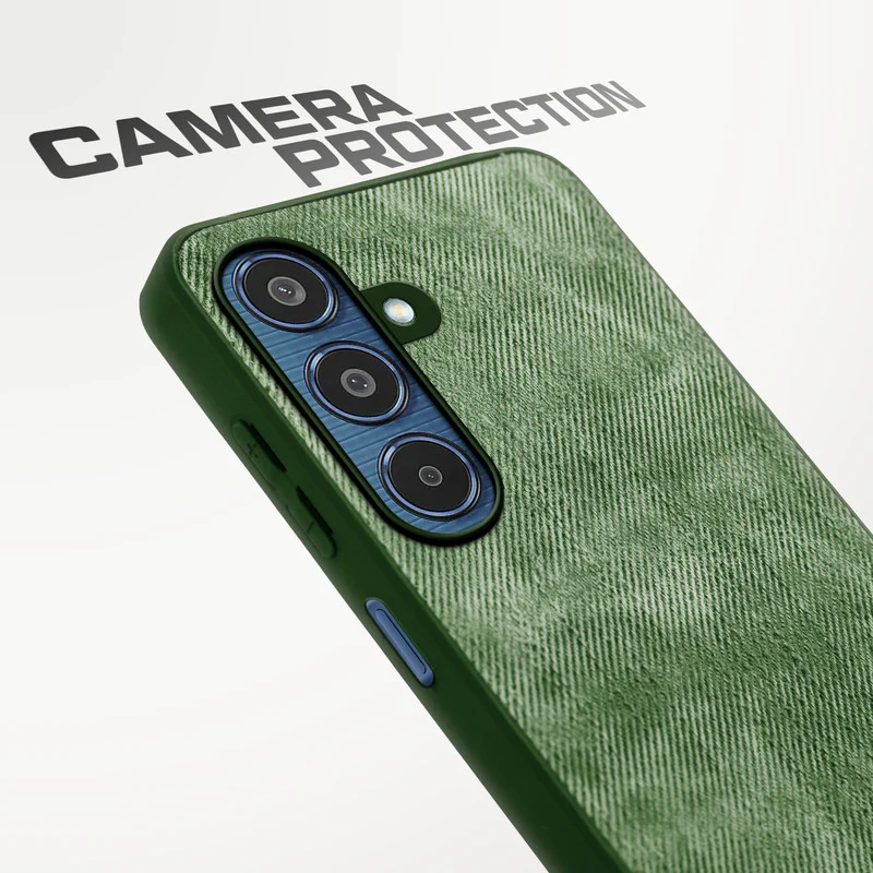 Denim Jeans Cloth Back Cover Case for Samsung M35 5G - Image 22