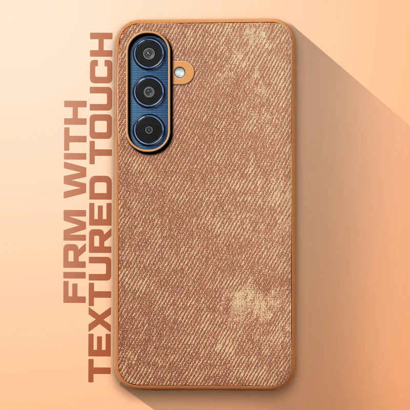 Denim Jeans Cloth Back Cover Case for Samsung M35 5G - Image 29