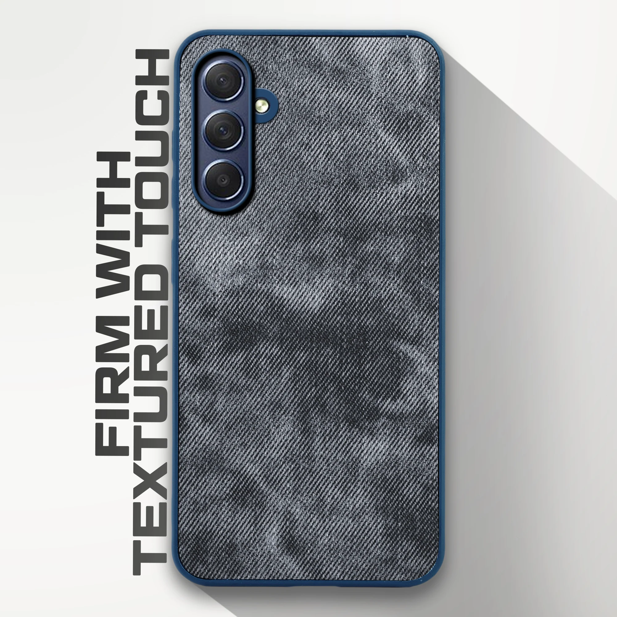 Denim Jeans Cloth Back Cover Case for Samsung M54 5G - Image 11