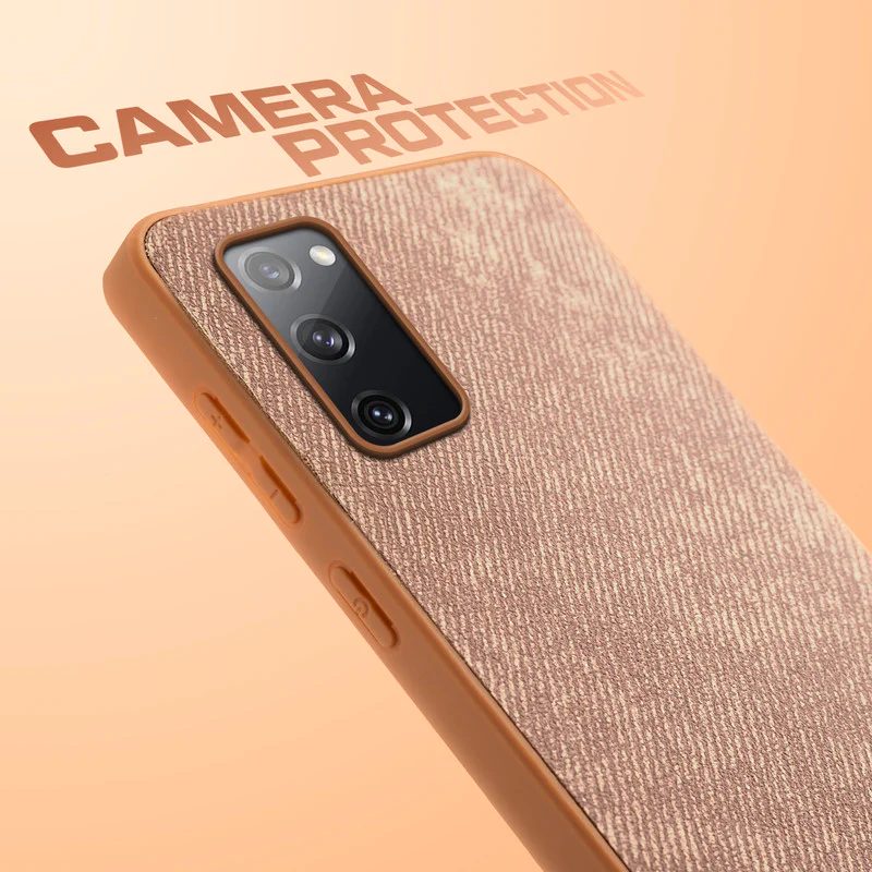 Denim Jeans Cloth Back Cover Case for Samsung S20 FE 5G - Image 22
