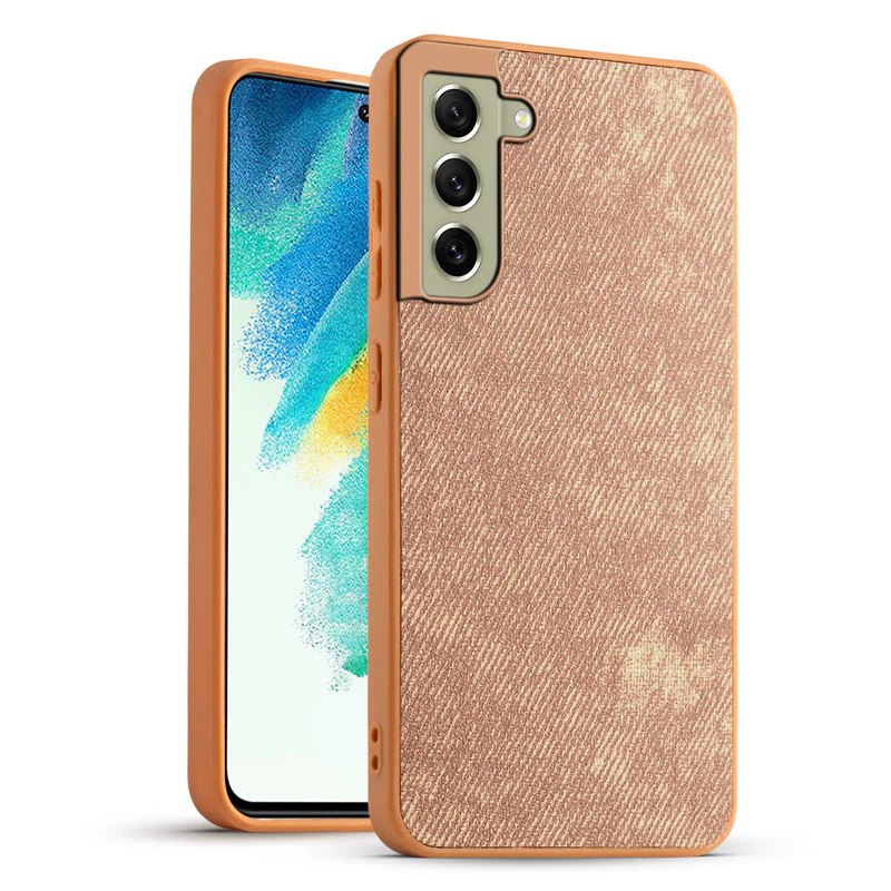 Denim Jeans Cloth Back Cover Case for Samsung S21 FE 5G - Image 25
