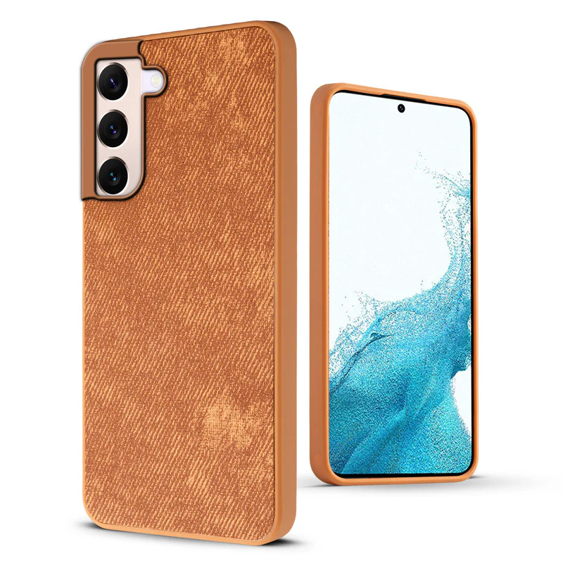 Denim Jeans Cloth Back Cover Case for Samsung S22 5G - Image 36
