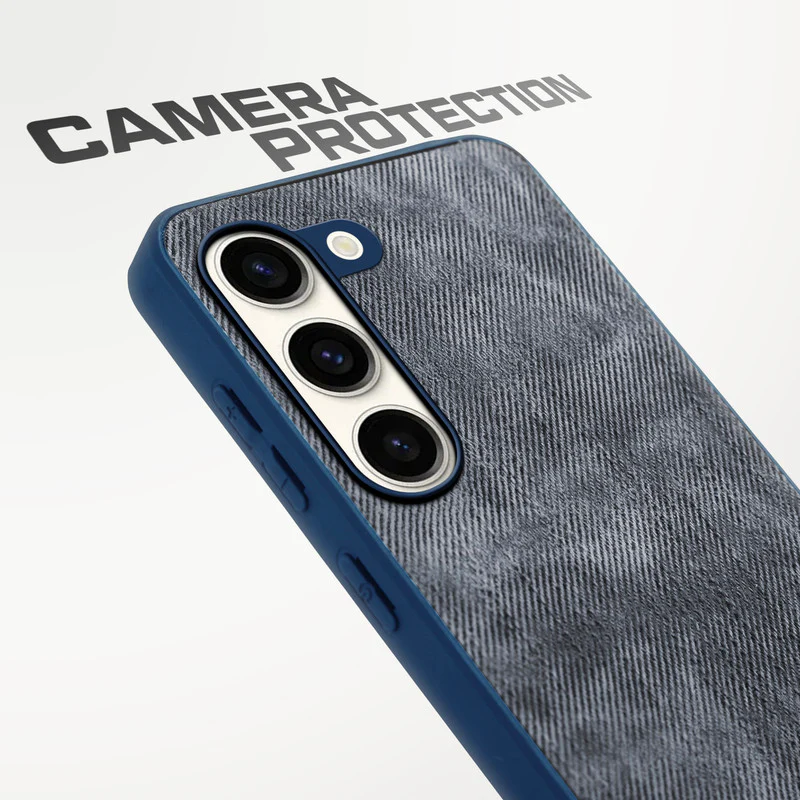 Denim Jeans Cloth Back Cover Case for Samsung S23 5G - Image 10